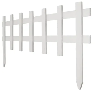 18x3 WHT Picket Fence