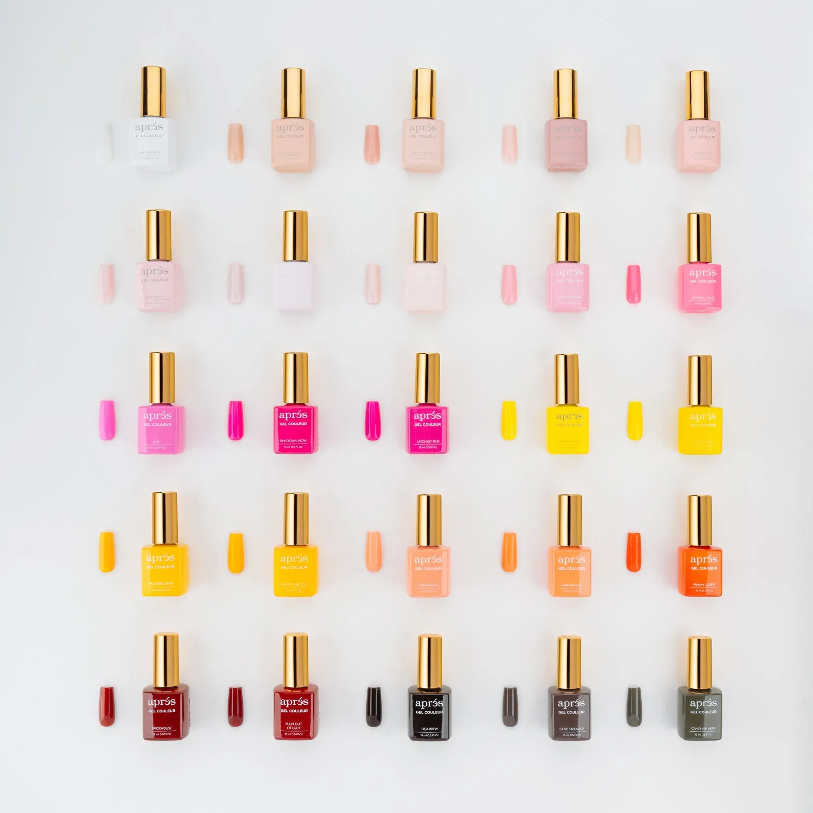 200 Gel Couleur Bundle Set