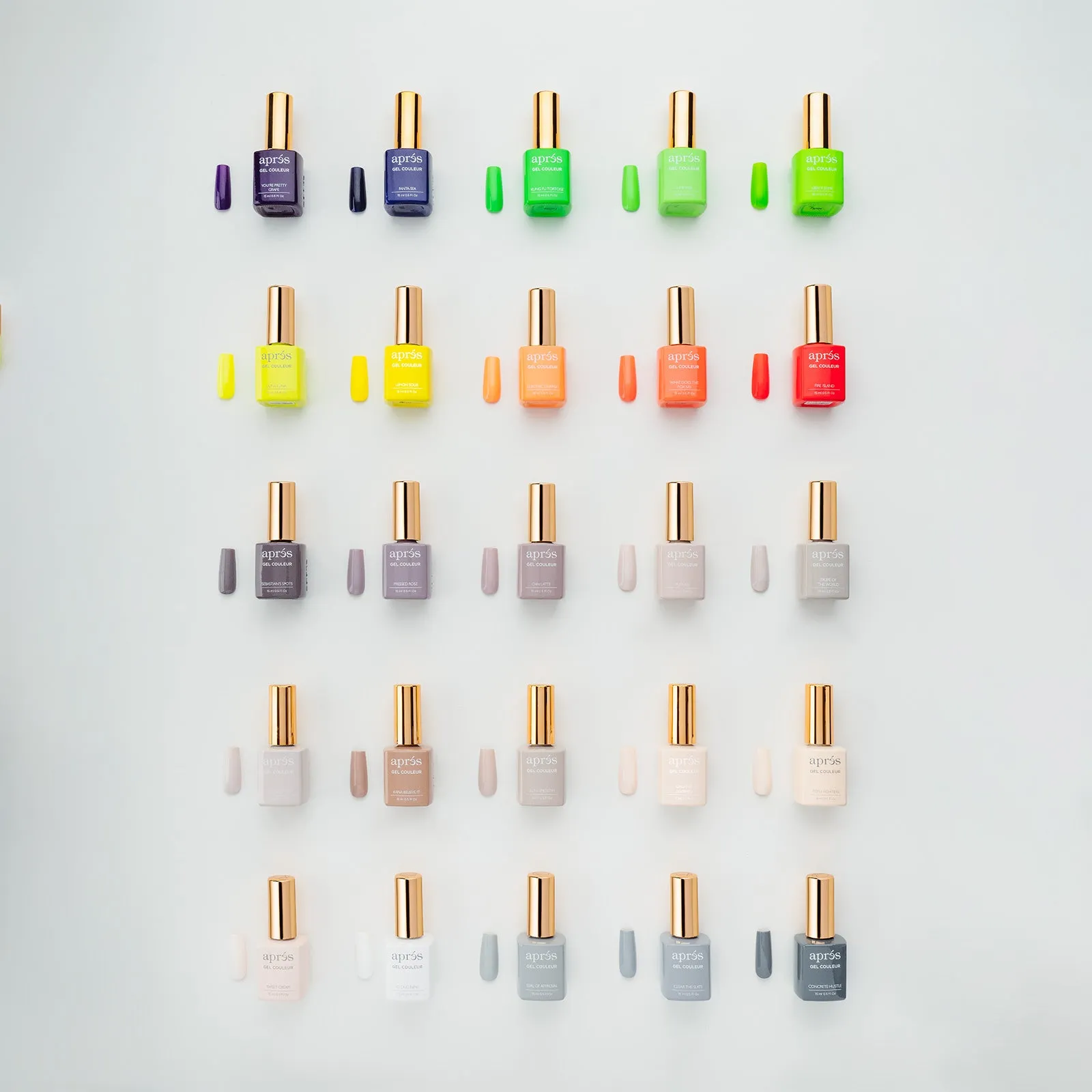 200 Gel Couleur Bundle Set