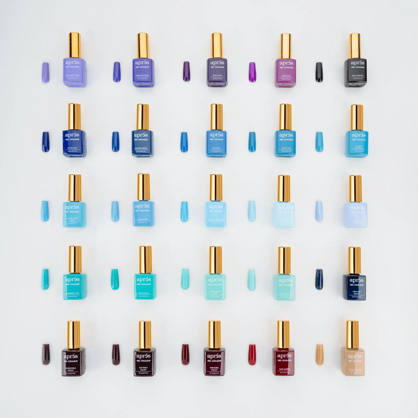 200 Gel Couleur Bundle Set