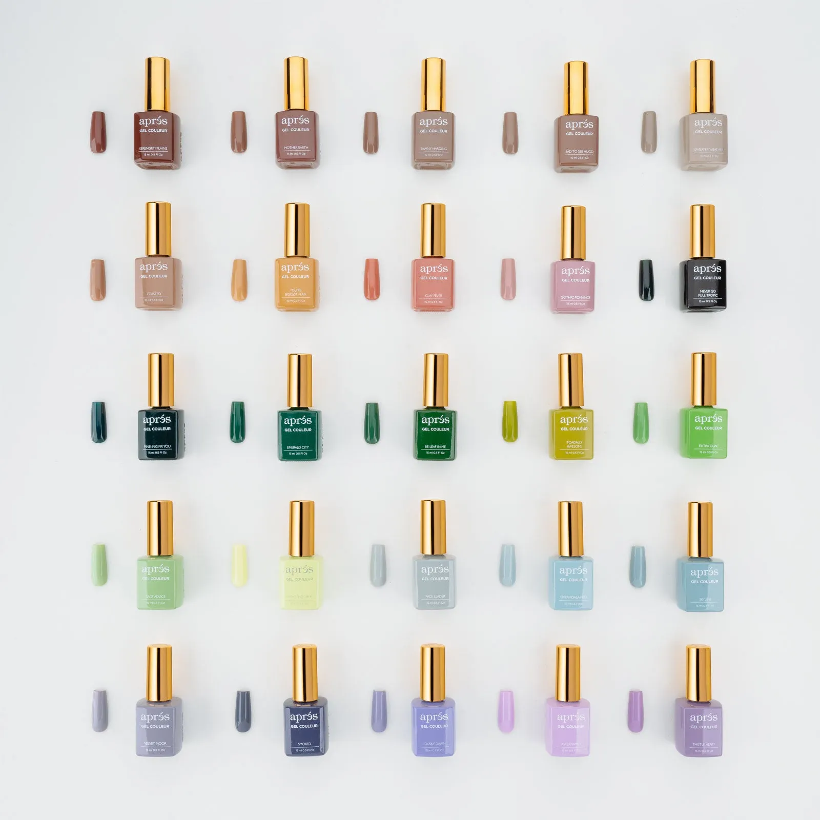 200 Gel Couleur Bundle Set
