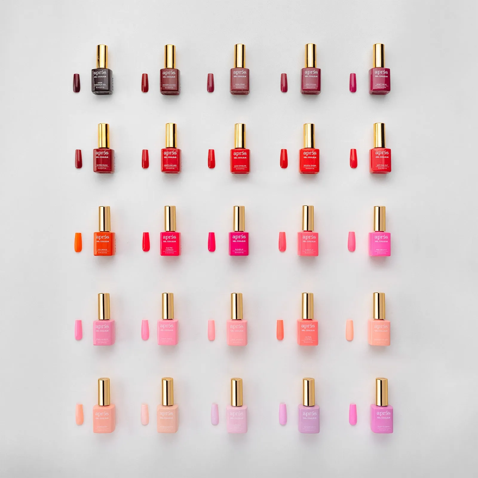 200 Gel Couleur Bundle Set