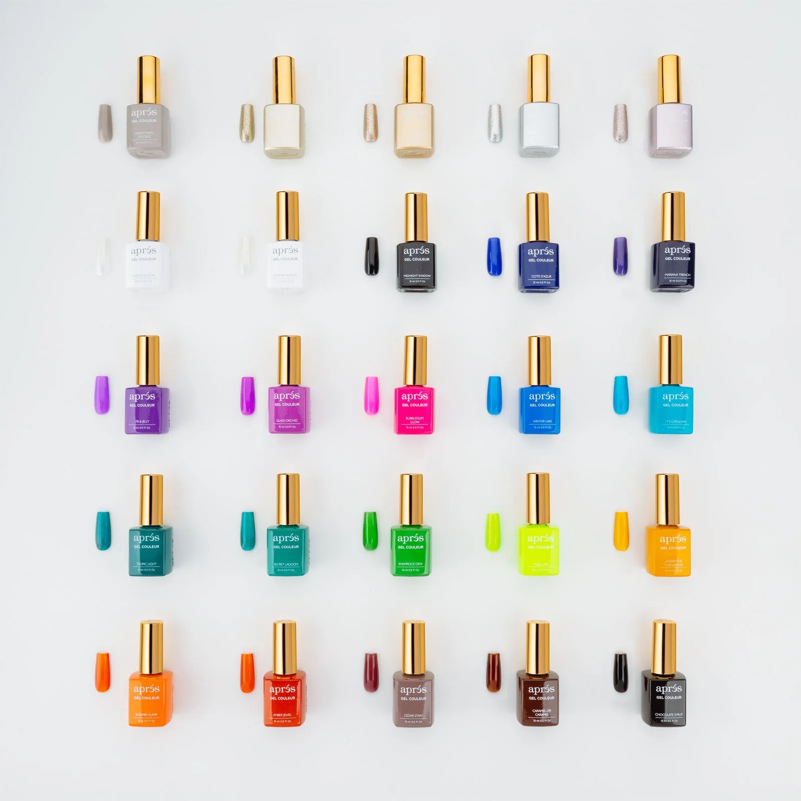 200 Gel Couleur Bundle Set
