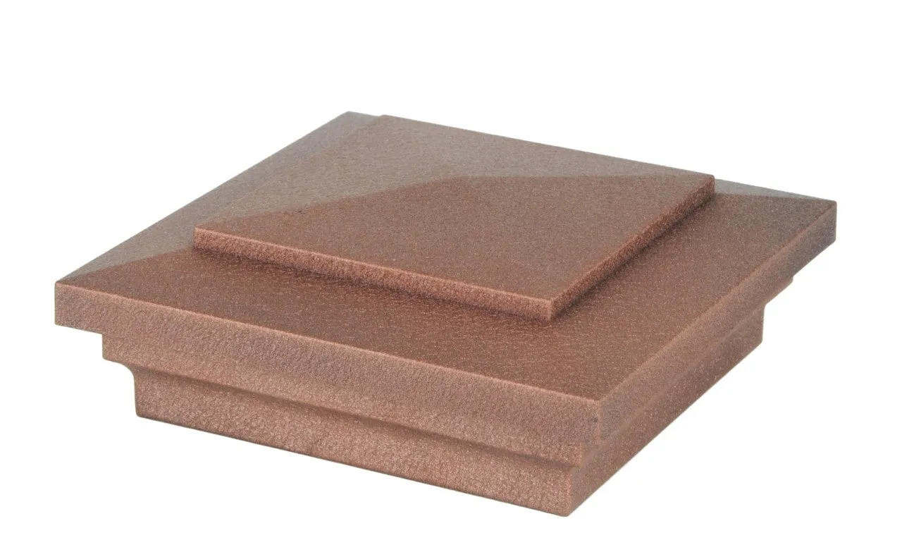 5" Sq. Cape May Post Cap (Box of 6)