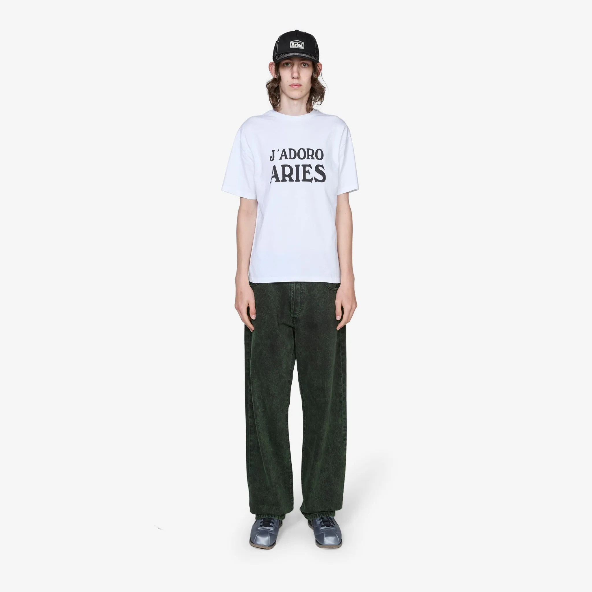 Acid Wash Batten Jean Forest Green