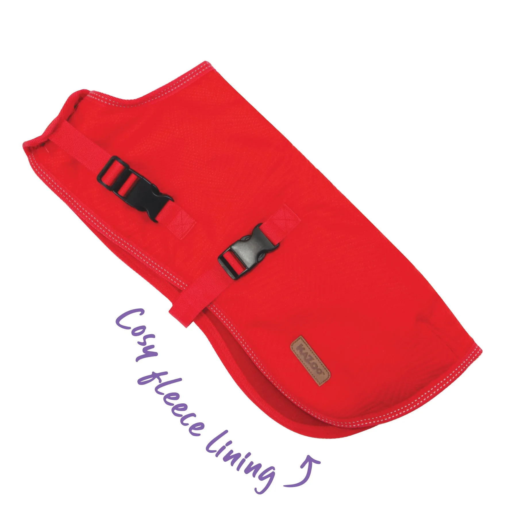 Adventure Dog Coat - Red