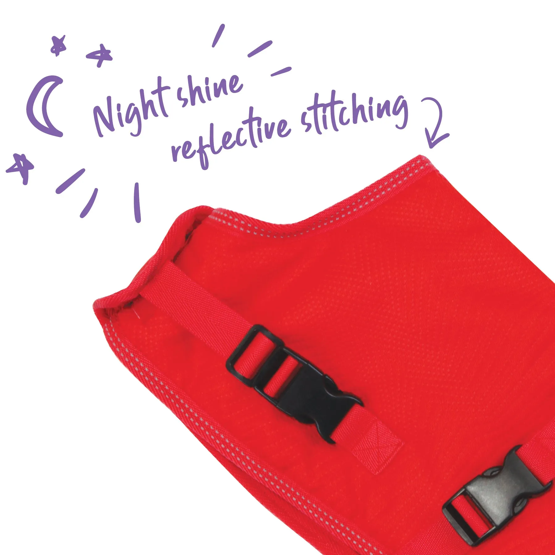 Adventure Dog Coat - Red