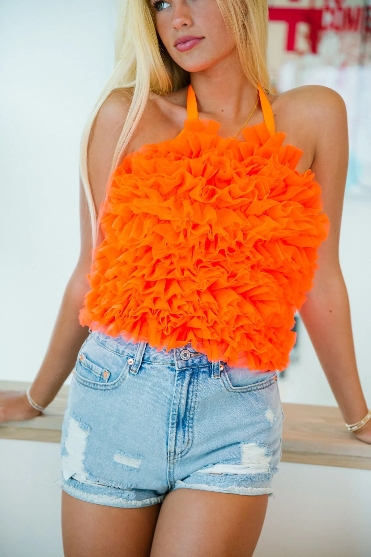 All Tulled Up - Orange