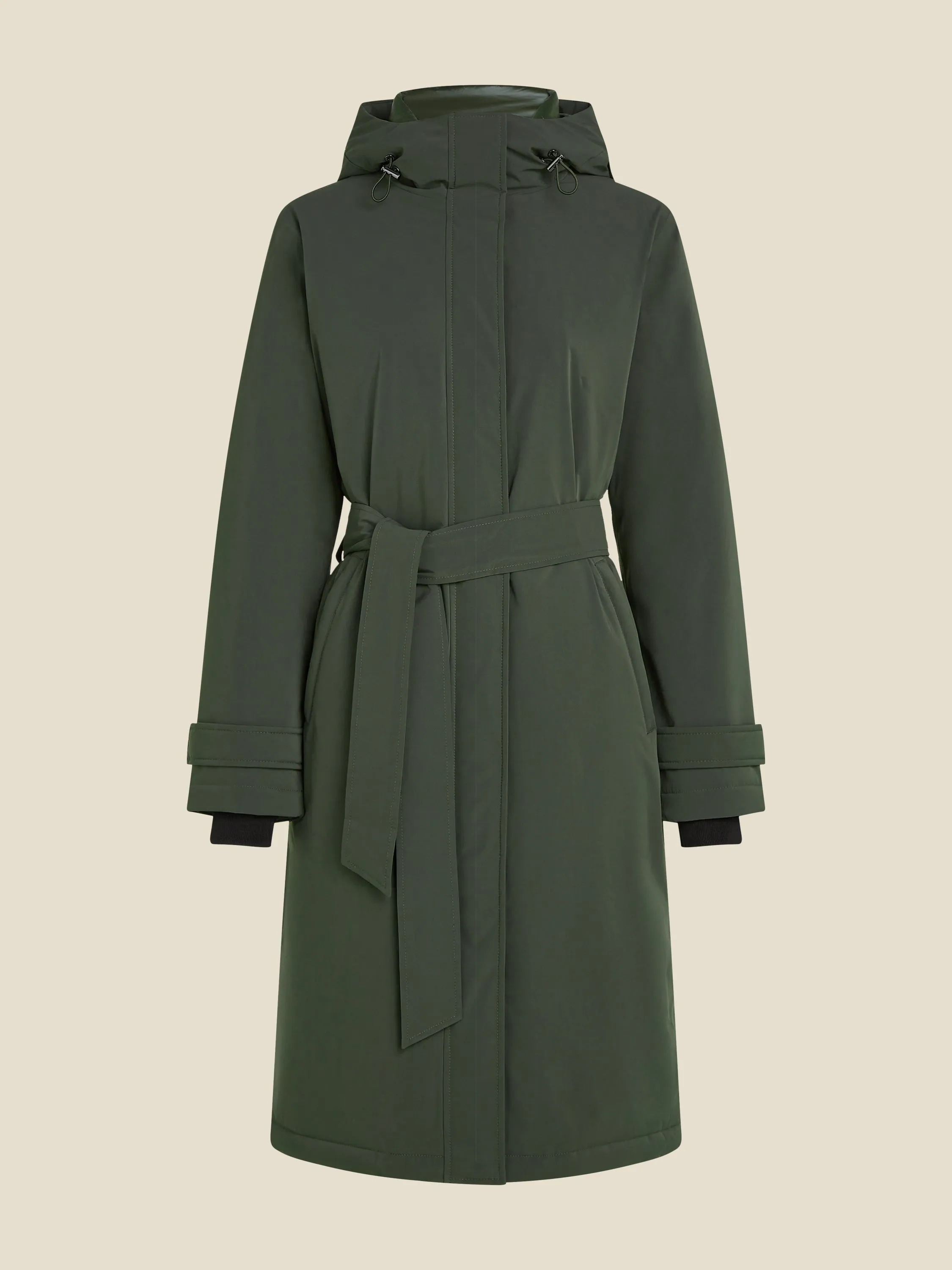 Allegra raincoat - Dark bottle