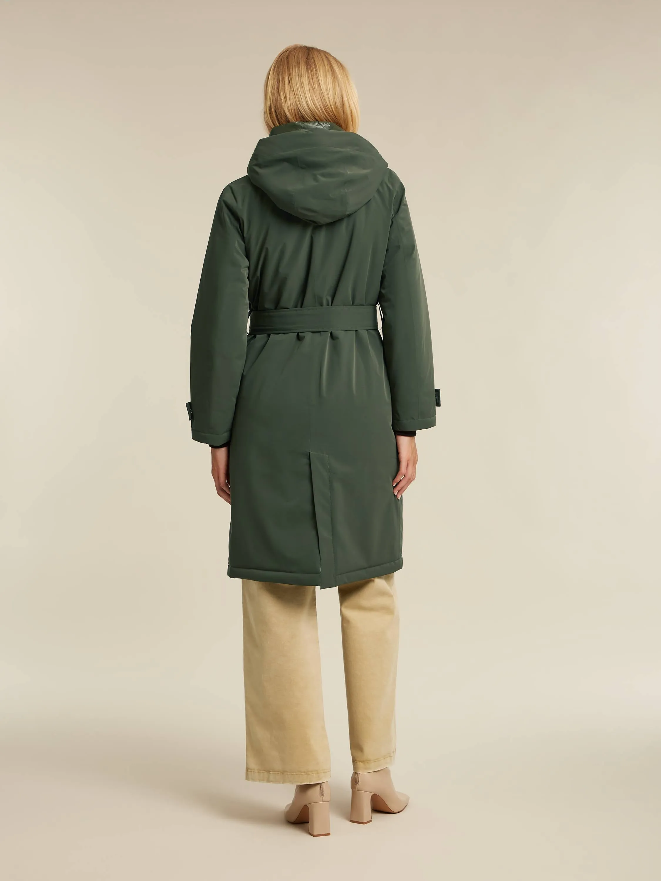 Allegra raincoat - Dark bottle