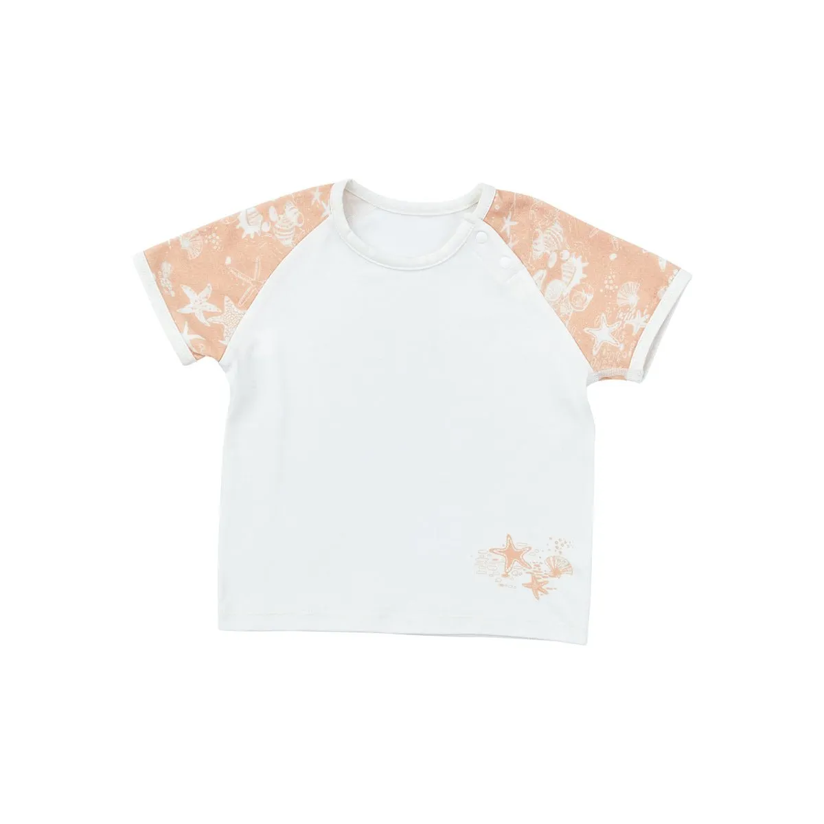 Ambilight Starfish Short Sleeve Kids Nude Pyjama Set