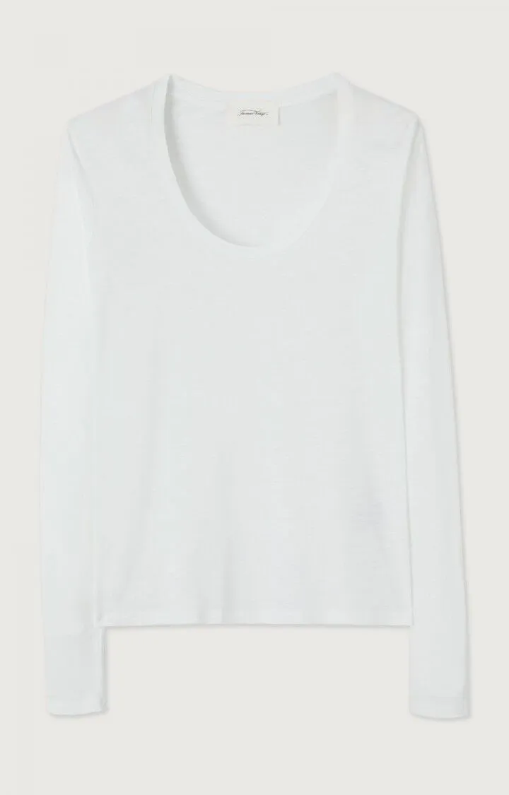 American Vintage Jacksonville Scoop Neck L/S Tee - Various Colours
