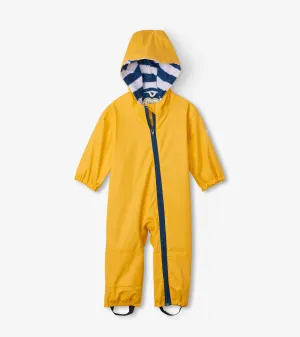 Baby All in One Raincoat - Yellow