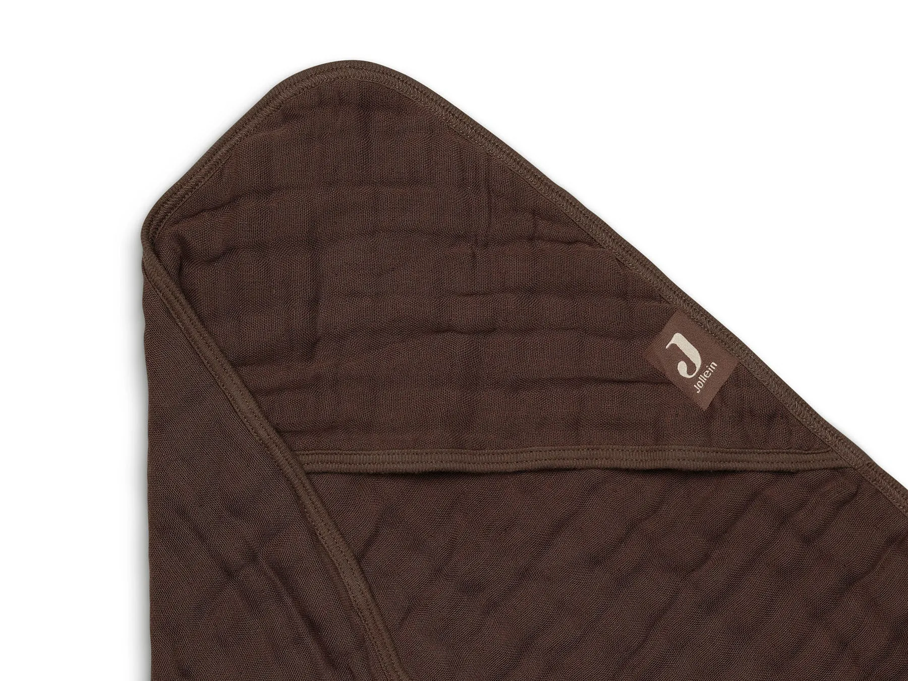Badcape Wrinkled Cotton 75x75cm - Chestnut