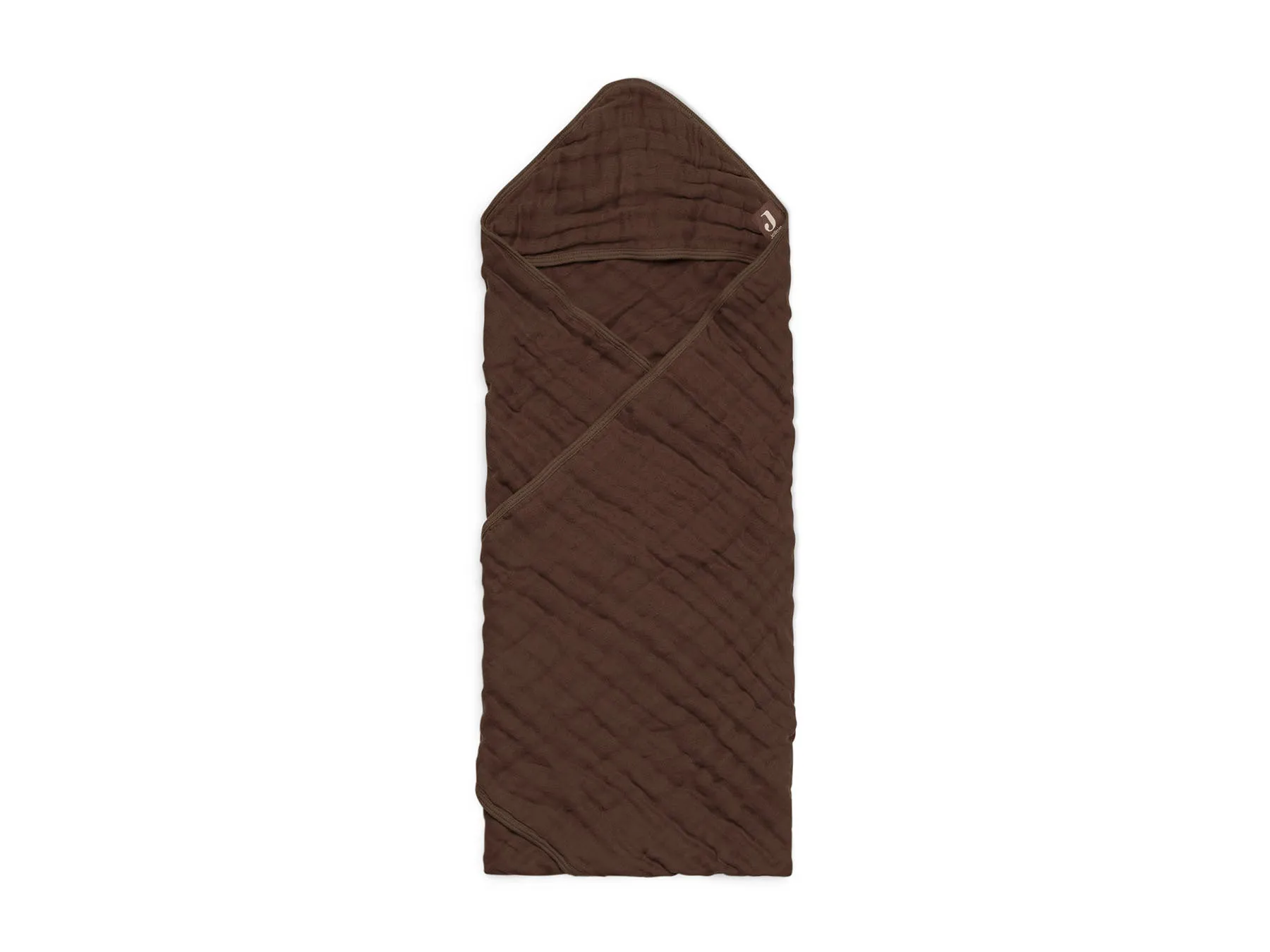 Badcape Wrinkled Cotton 75x75cm - Chestnut