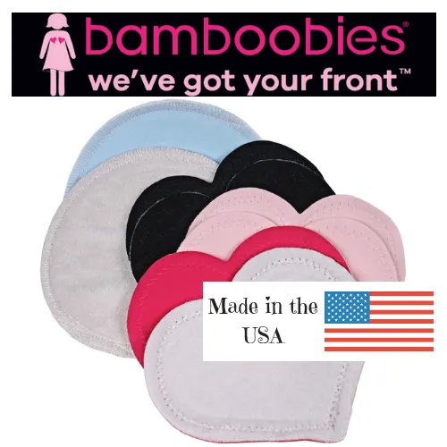 Bamboobies Washable Reusable Nursing Pads - Multipak