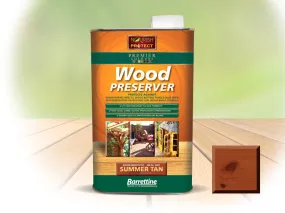 Barrettine 5ltr Premier Wood Preserver Summer Tan
