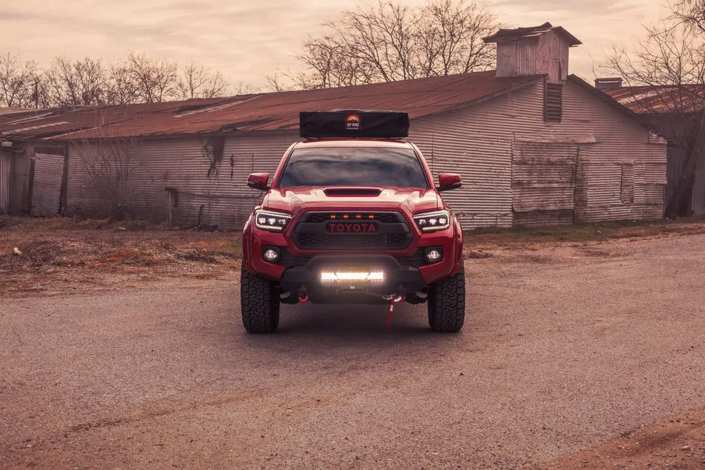 Body Armor 4x4 TC-19339 Hiline Front Winch Bumper for 2016-2023 Toyota Tacoma