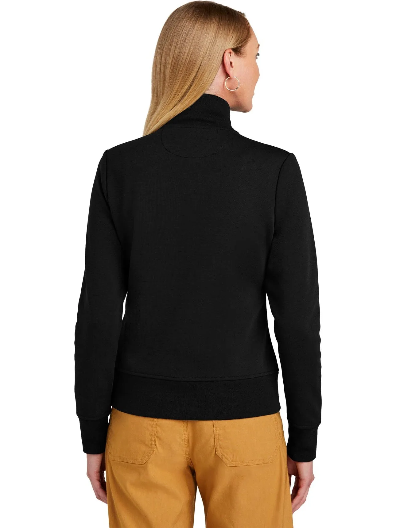 Brooks Brothers Ladies Double-Knit Full-Zip