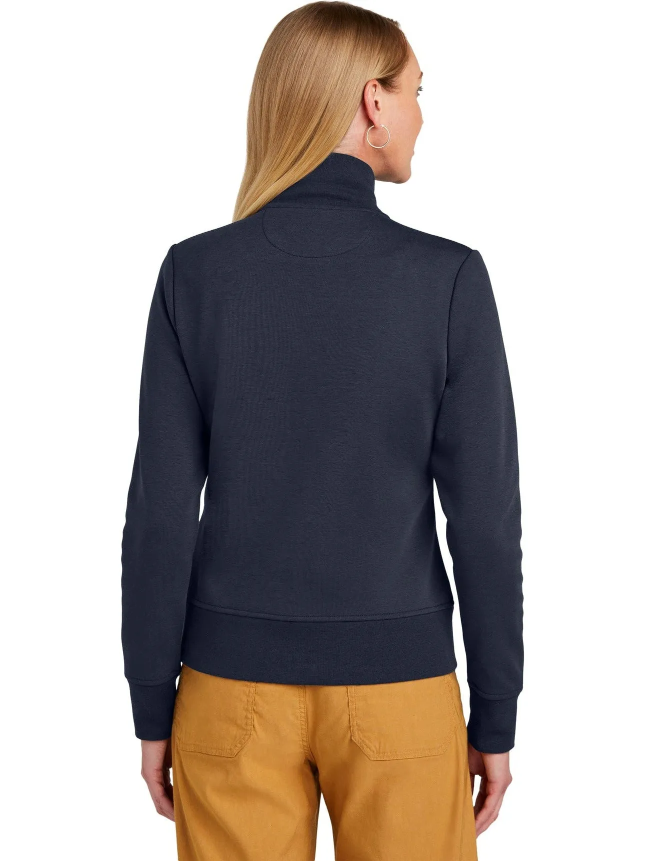 Brooks Brothers Ladies Double-Knit Full-Zip