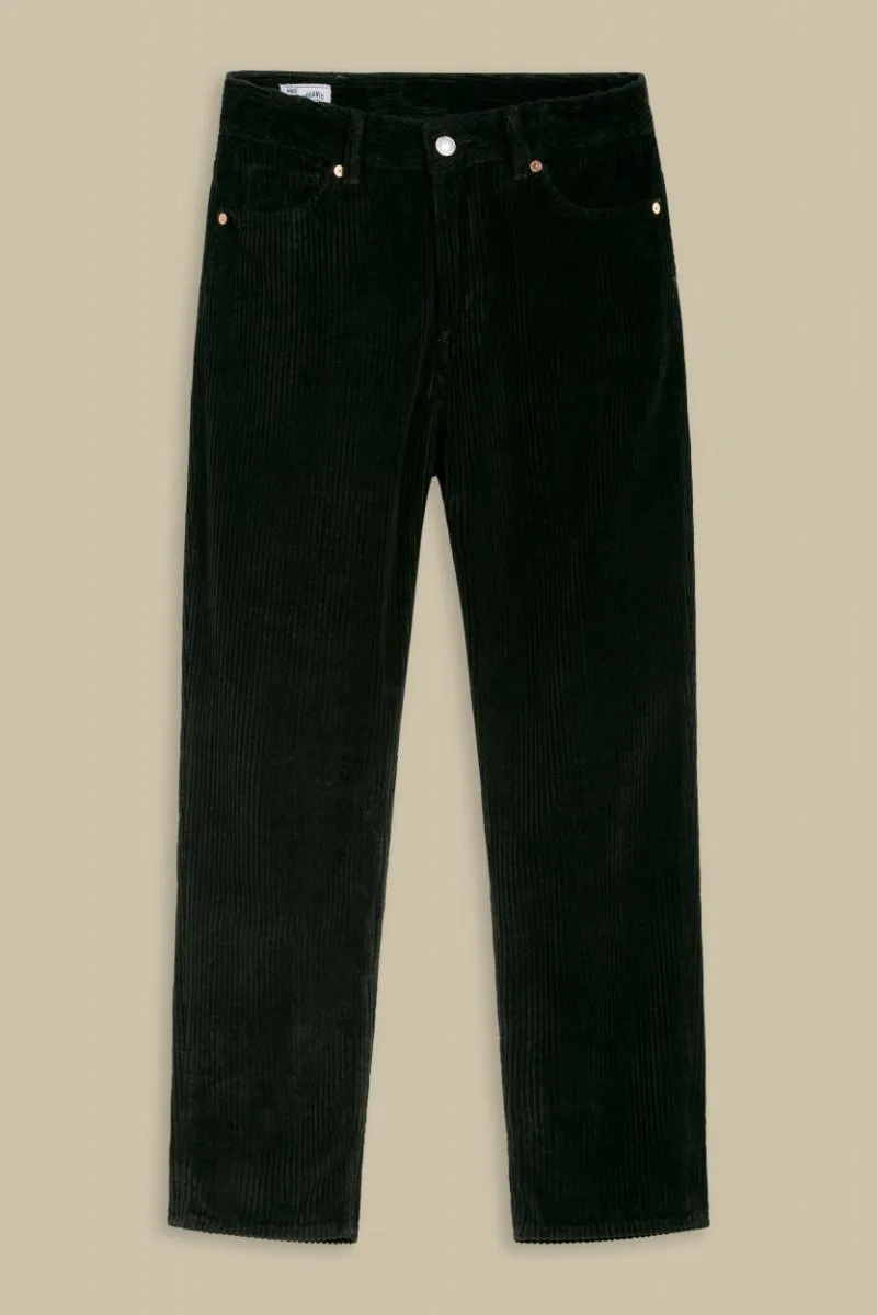 Caroline Cropped | Deep Forest Cord