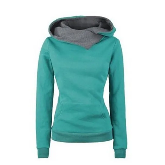 Casual Lapel Pullover Hooded Sweatshirt
