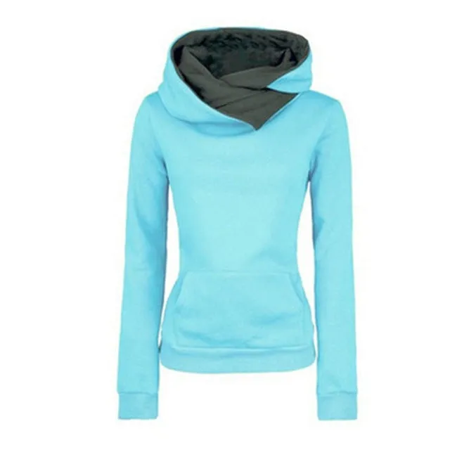 Casual Lapel Pullover Hooded Sweatshirt