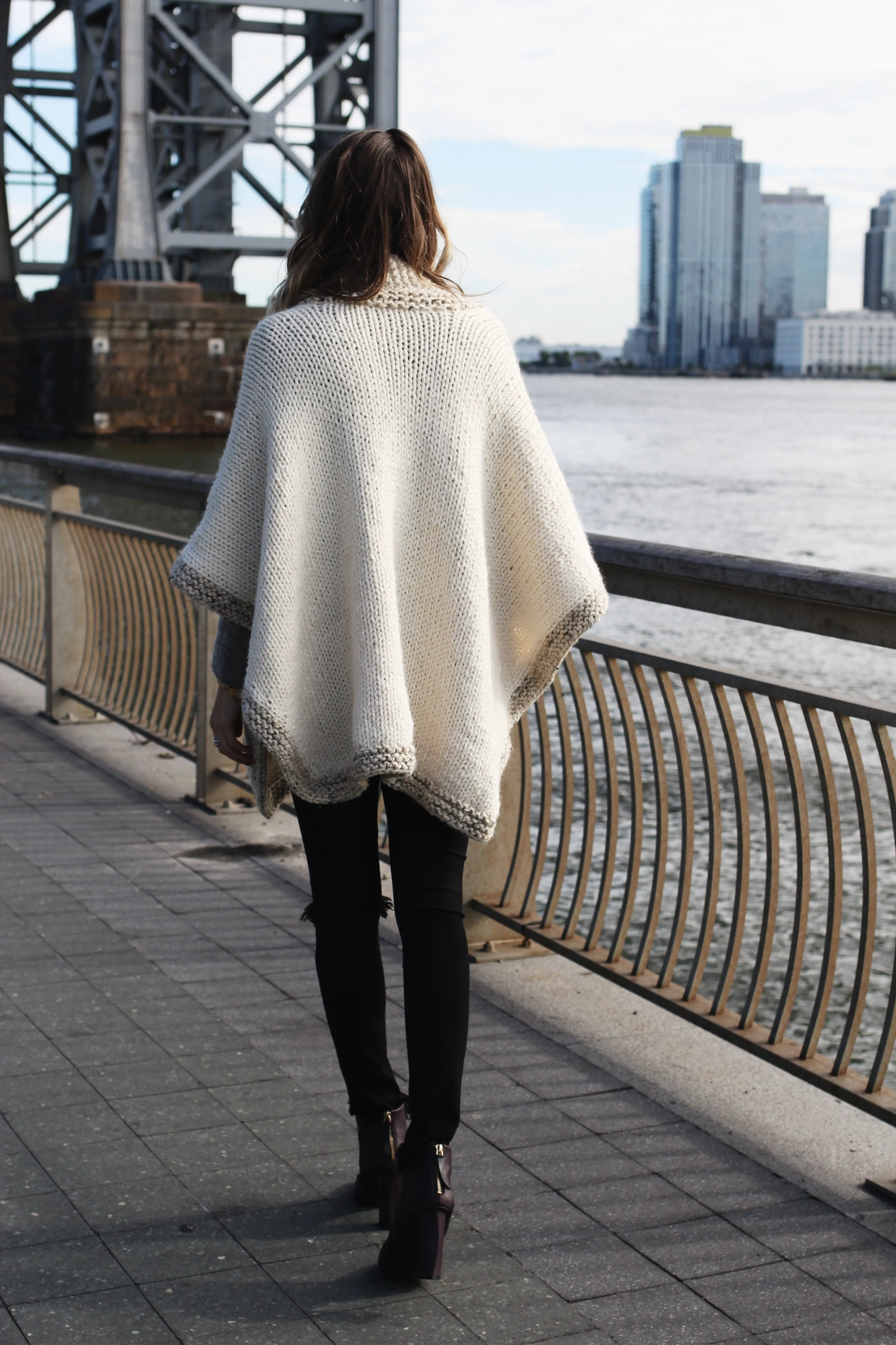 Cobble Hill Morning Cape (Knit)