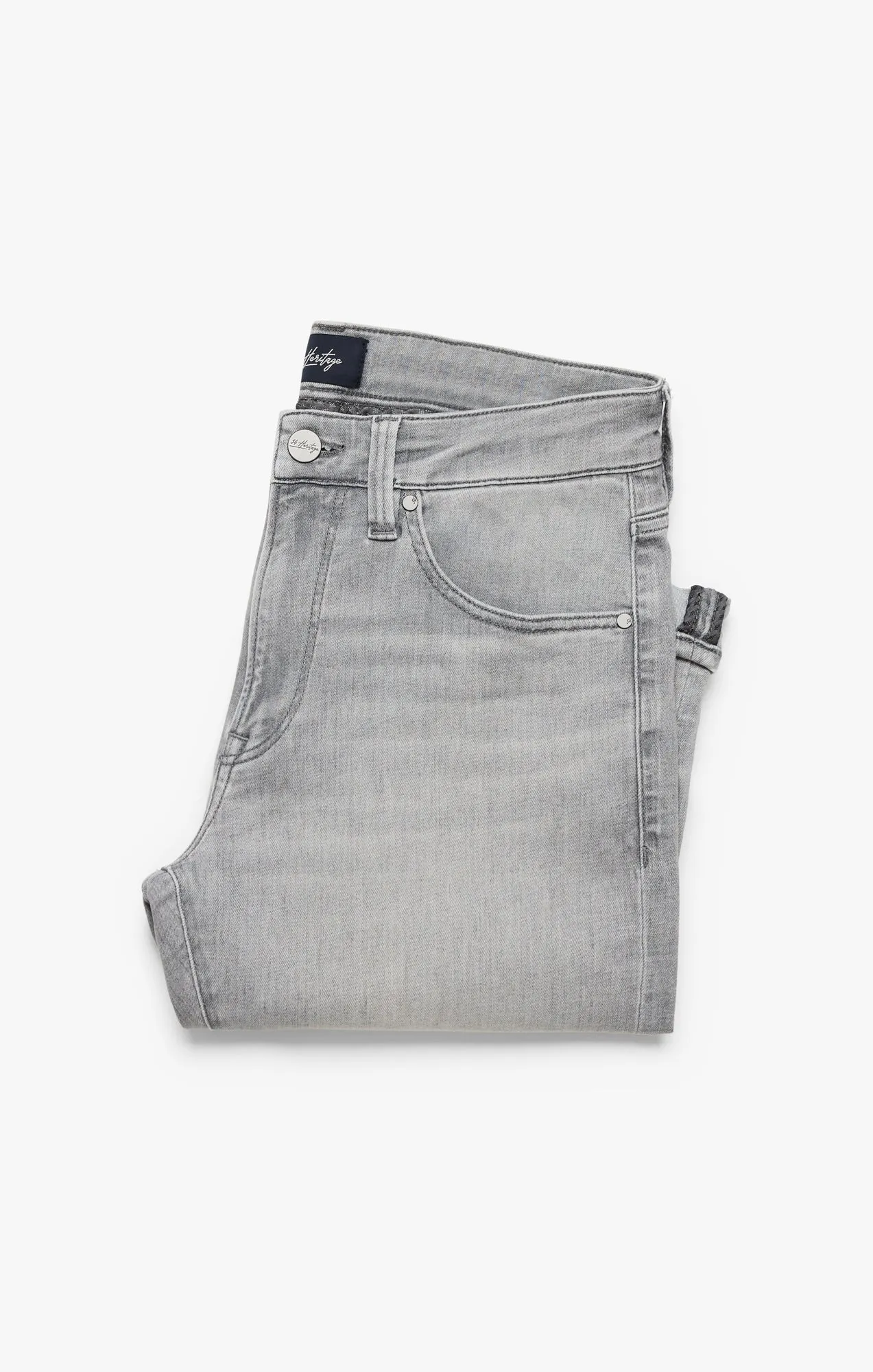Cool Tapered Leg Jeans In Light Grey Urban