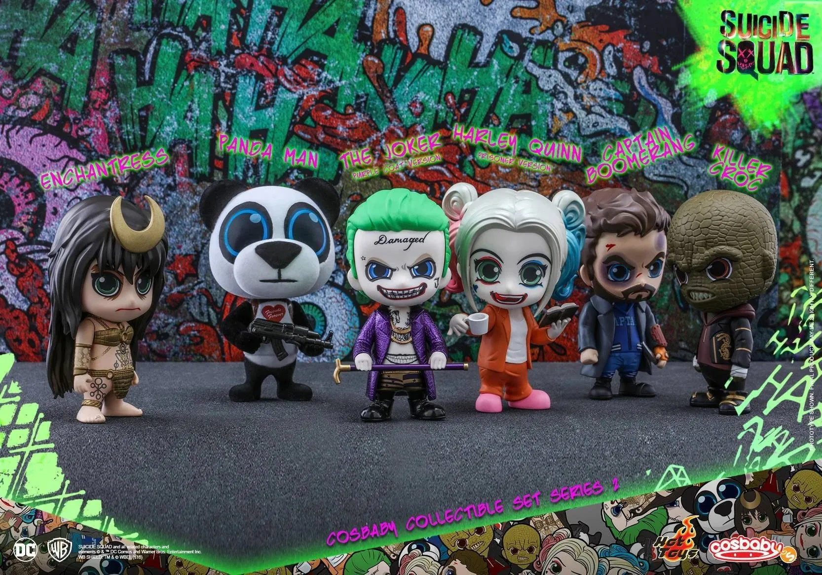 COSBABY SUICIDE SQUAD COLLECTIBLE SET SERIES 2 - COSB322