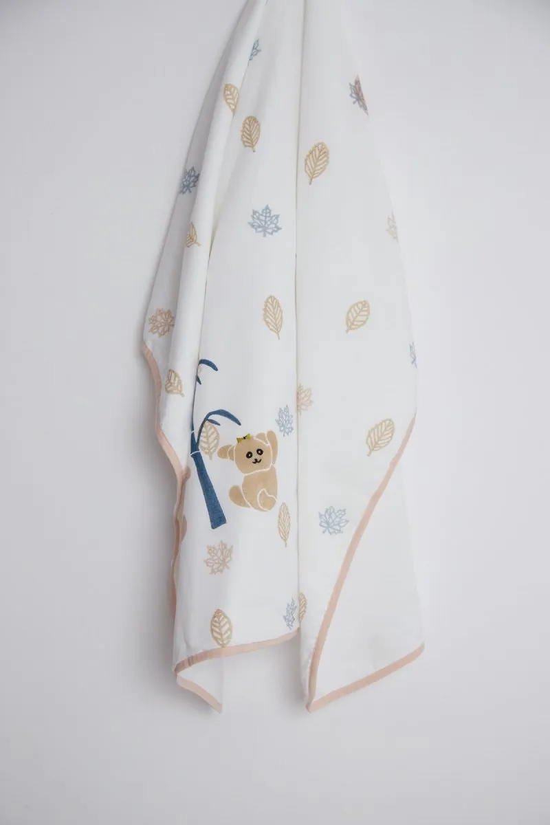 Dohar Blanket- K for Koala- Beige