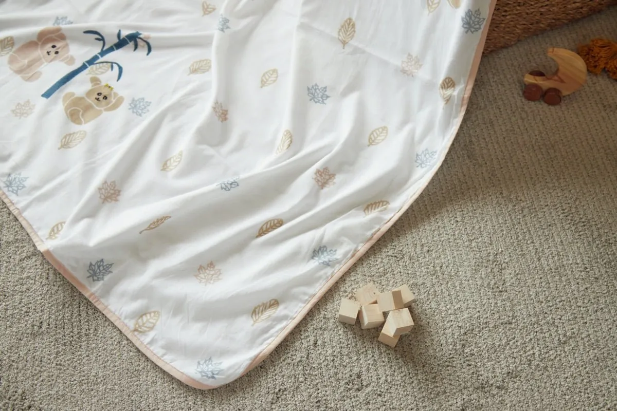 Dohar Blanket- K for Koala- Beige