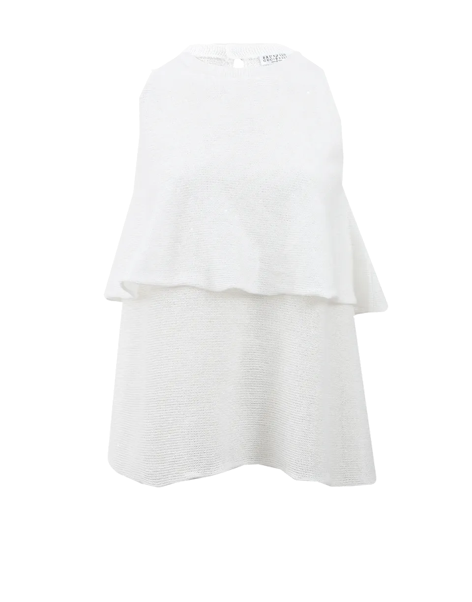 Double Layer Paillette Knit