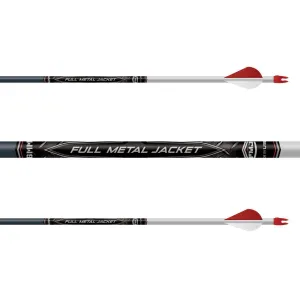 Easton Full Metal Jacket 6mm Arrow (Fletched w/Vanes)