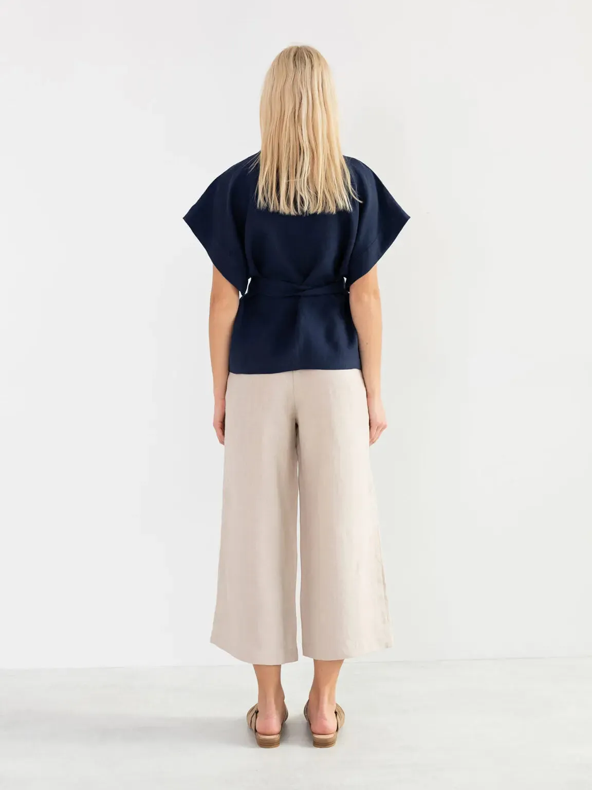 Eli kimono Linen Top by Love And Confuse