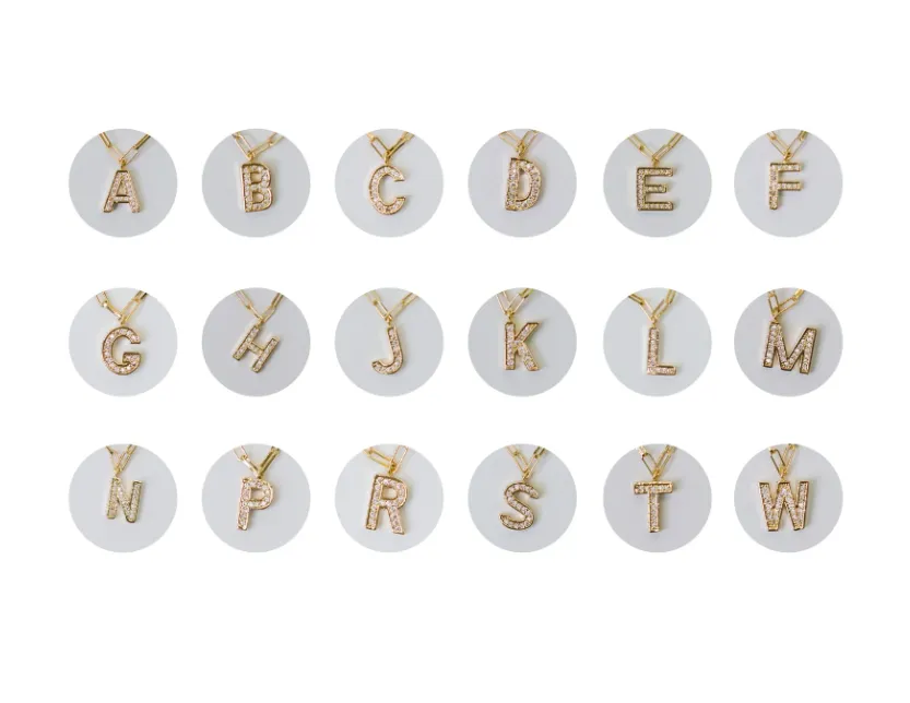 Emma Initial Necklace