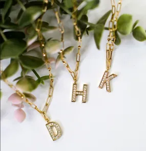 Emma Initial Necklace