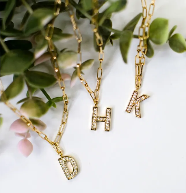 Emma Initial Necklace