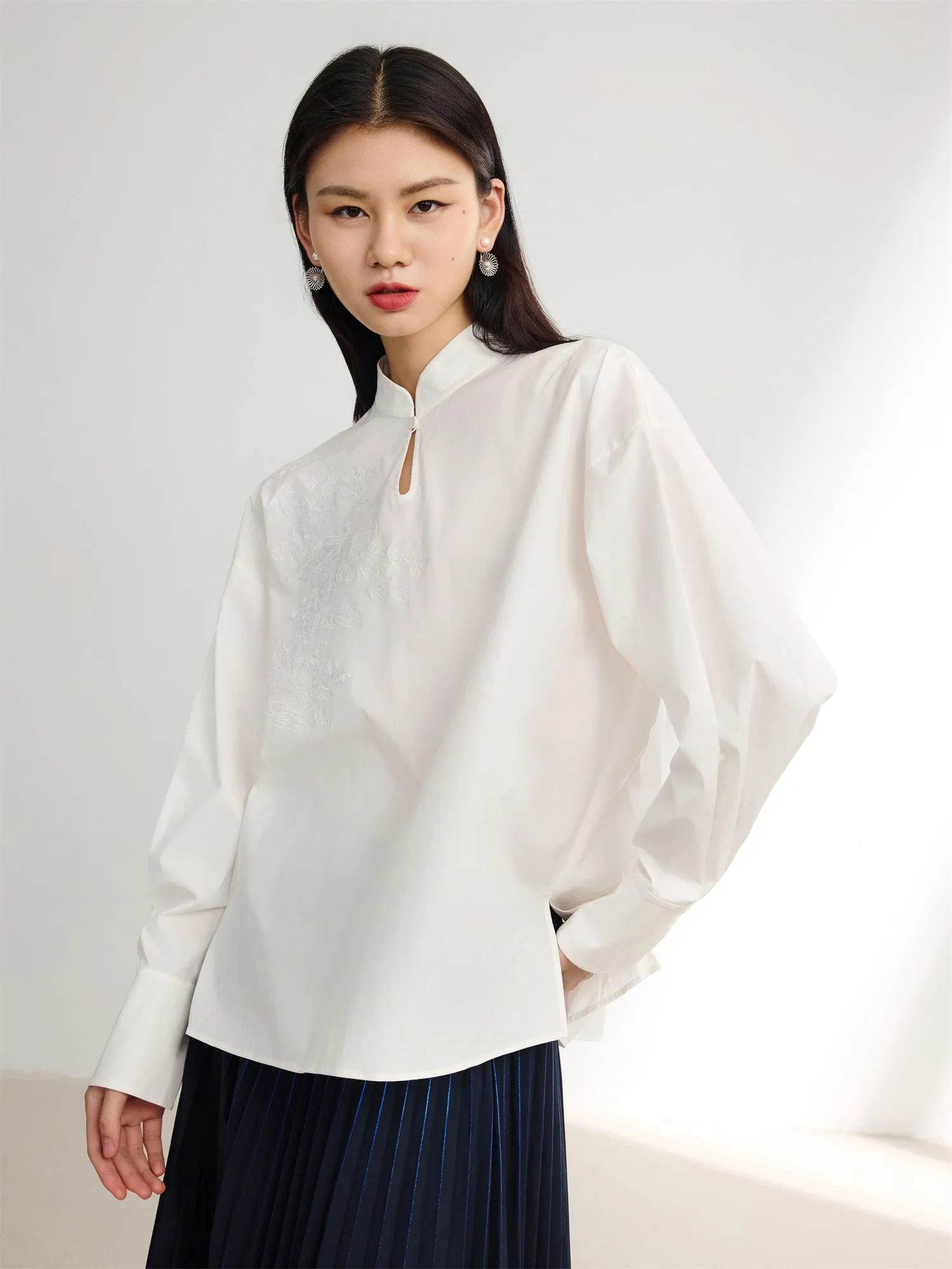 EP YAYING Chinese Style Shirt