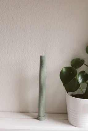 Eucalyptus Fluted Pillar Candle