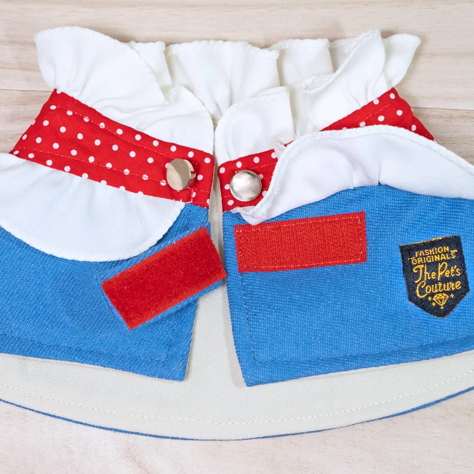 Female Denim Frill Cape - Daisy Dreams