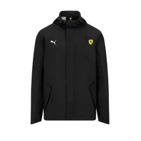 Ferrari Mens Rainjacket, Black