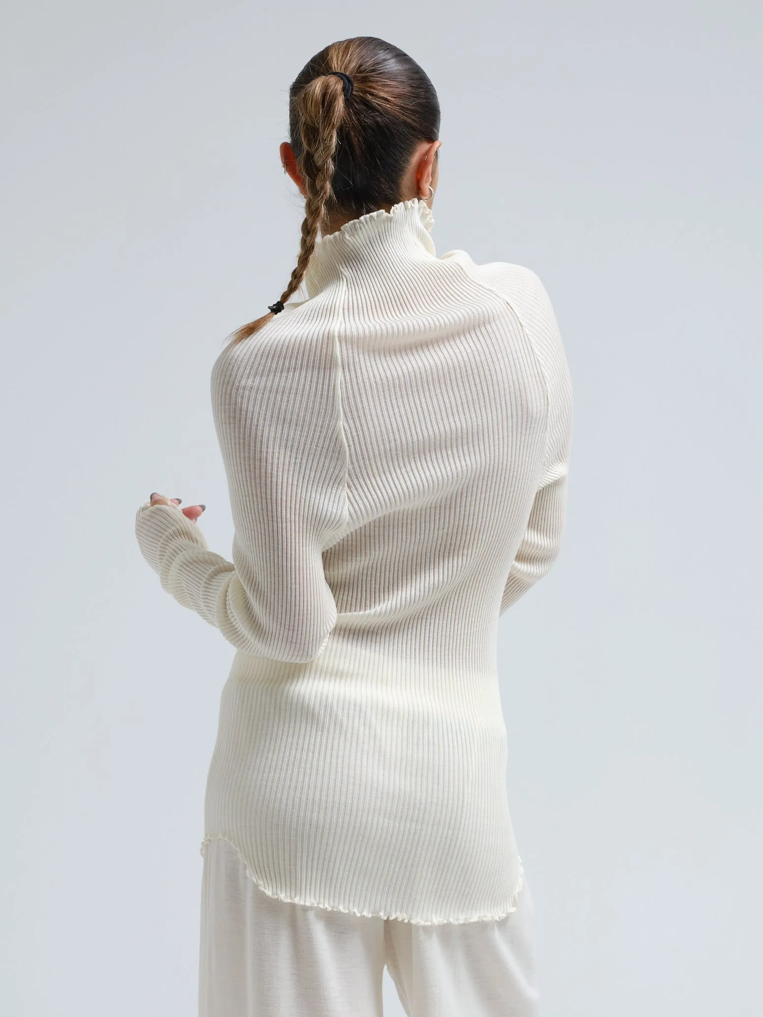 Fiori | Merino wool - Off-White