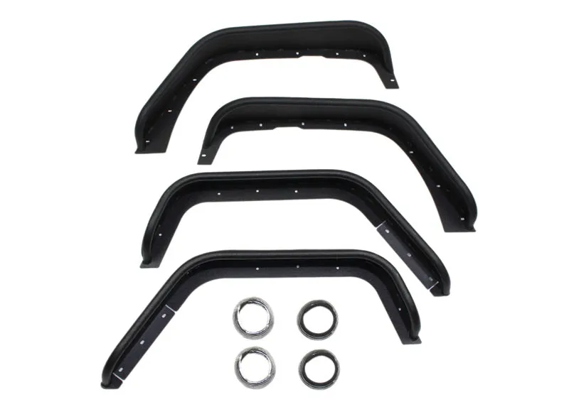 Fishbone Offroad 2007-2018 JK Wrangler (4-Door) Aluminum Tube Fenders