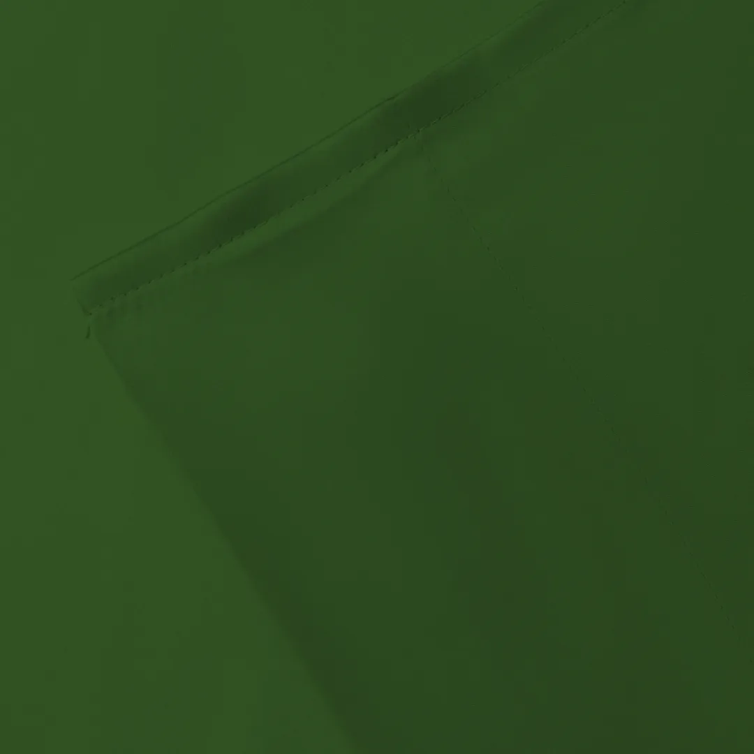Flat Sheet in Forest Green (Eucalyptus Silk)