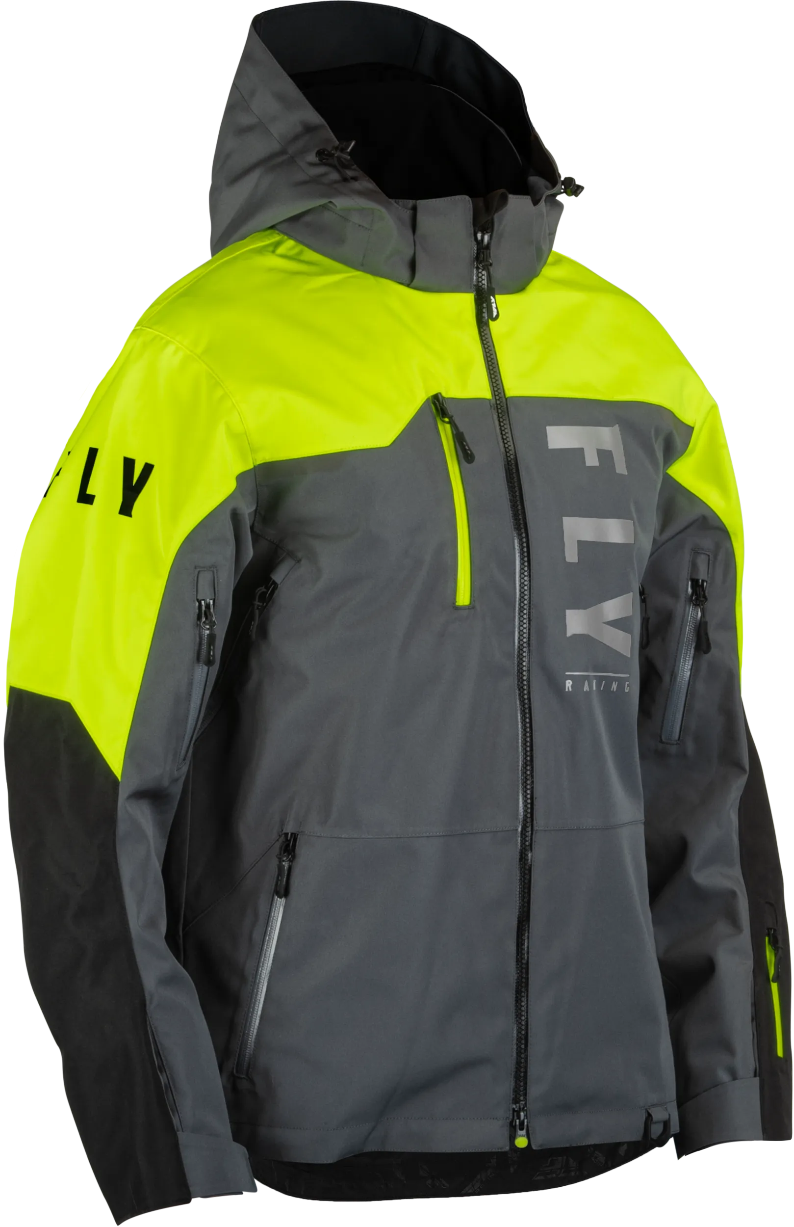 Fly Racing Carbon Snow Jacket and Bib Combo Set