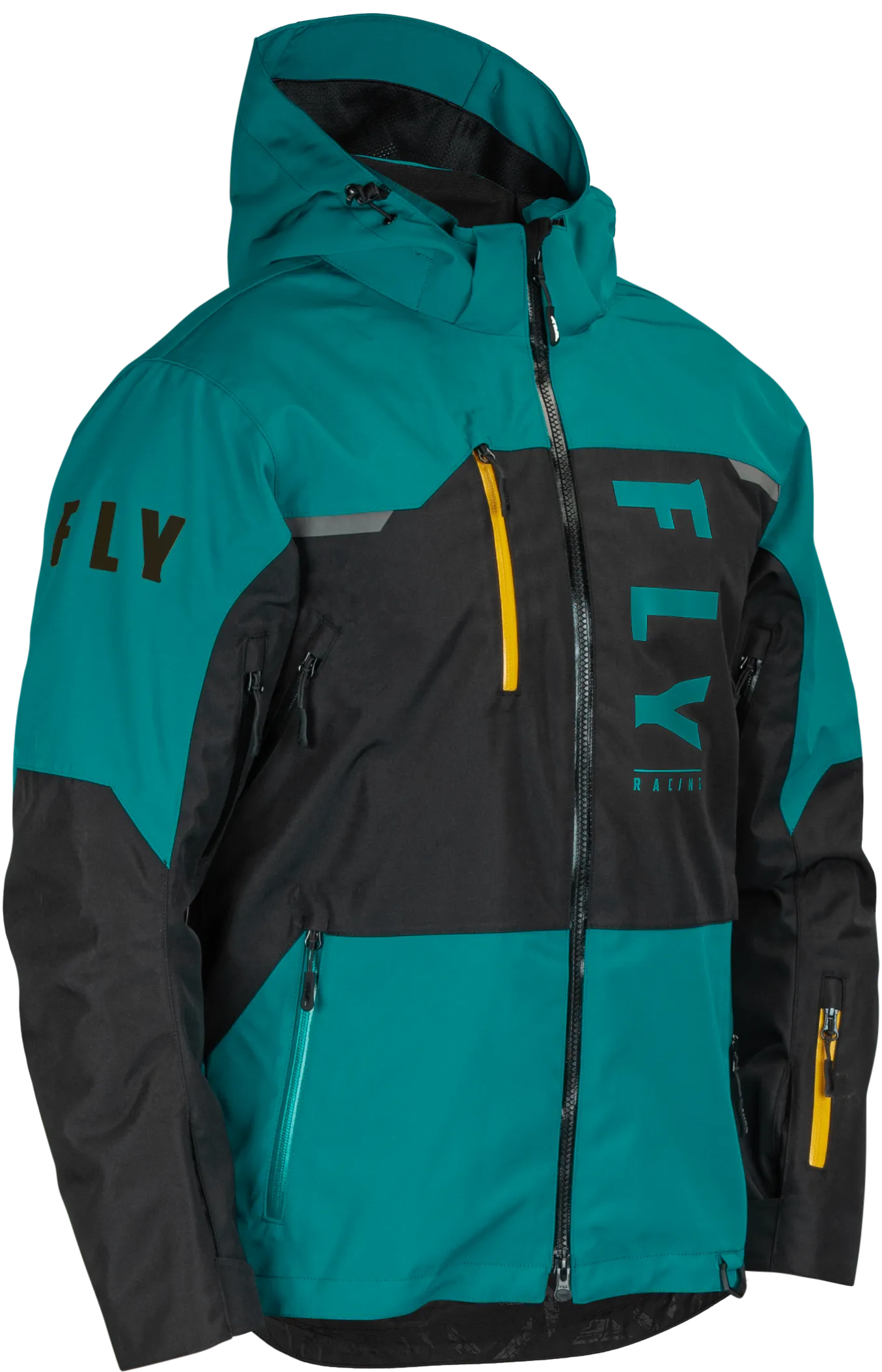 Fly Racing Carbon Snow Jacket and Bib Combo Set