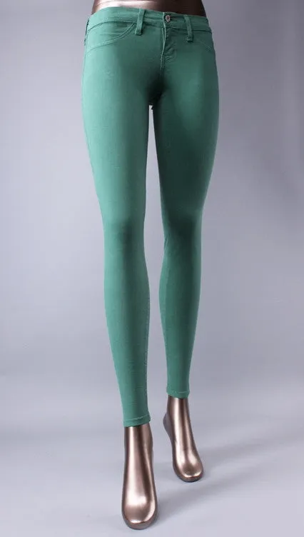 Flying Monkey Skinny Jeans in Forest