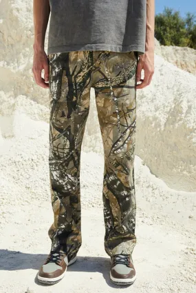 Forest Camouflage Skate Fit Jeans
