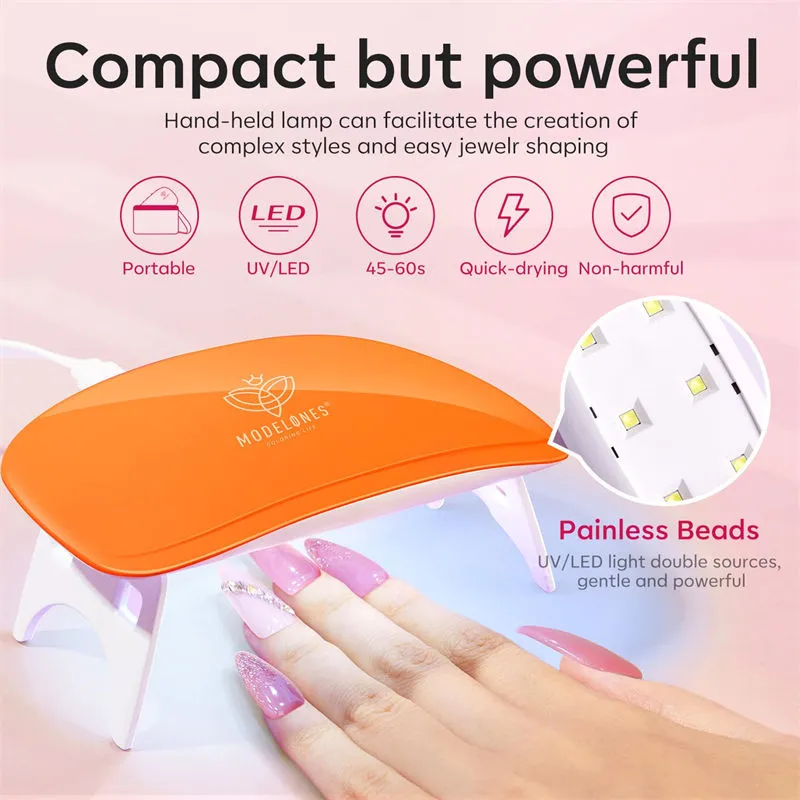Fun Box - 133Pcs 32 Colors Poly Nail Gel Kit【US ONLY】